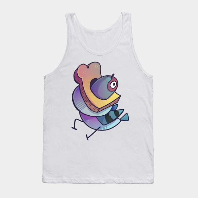 Super Pigeon Tank Top by Mdbruin